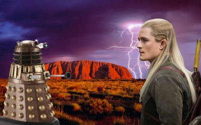 Legolas & Dalek- Taking Australia by Storm